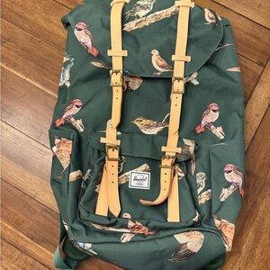 Rare Hershel Limited Edition Bird Backpack